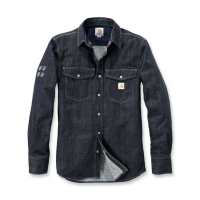 CARHARTT PPE DENIM SHIRT CLASSIC DARK