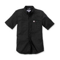 CARHARTT RUGGED PROF WORKSHIRT S/S BLACK