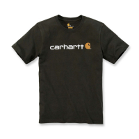 CARHARTT CORE LOGO T-SHIRT S/S PEAT