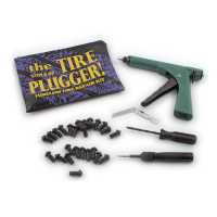 STOP & GO, TIRE PLUGGER REPAIR KIT, STANDARD