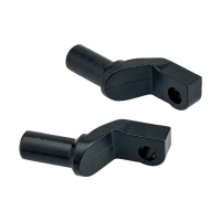 BILTWELL FOOTPEG CLEVIS RIDER BLACK