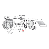 EASTERN BR.VALVE SHIM, PLASTIC .135 INCH