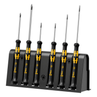 WERA ESD-SAFE SCREWDRIVER SET FOR ELECTRONIC APPLICATIONS