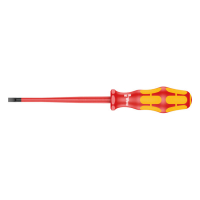 WERA SCREWDRIVER VDE INSULATED FOR SLOTTED SCREWS