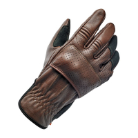 BILTWELL BORREGO GLOVES CHOCOLATE/BLACK CE APPR.