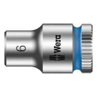 WERA ZYKLOP 1/4" SOCKET - METRIC 6.0