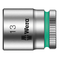 WERA ZYKLOP 1/4" SOCKET - METRIC 13.0