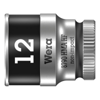 WERA ZYKLOP 1/4" SOCKET WITH HOLDING FUNCTION - METRIC 12.0