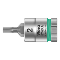 WERA ZYKLOP 1/4" HEX SOCKET BIT - METRIC