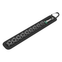 WERA 9 SOCKET BELT FOR 1/4" DRIVE