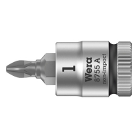 WERA ZYKLOP 1/4" POZIDRIV SOCKET BIT