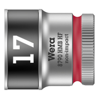 WERA ZYKLOP 3/8" SOCKET WITH HOLDING FUNCTION - METRIC 17.0