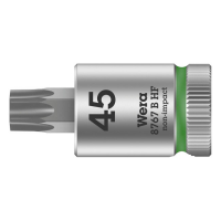 WERA ZYKLOP 3/8" TORXÂ® SOCKET BIT TX45 WITH HOLDING FUNCTION