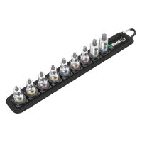 WERA SOCKET BELT WITH 3/8" DRIVE TORXÂ® SOCKET BITS