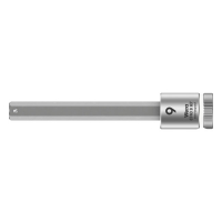 WERA ZYKLOP 3/8" HEX SOCKET BIT WITH HOLDING FUNCTION METRIC