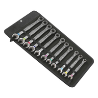 WERA, RATCHETING WRENCH SET JOKER OPEN/ BOX END - METRIC