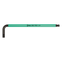 WERA HEX KEY MULTICOLOR TURQUOISE - US SIZES 1/4"