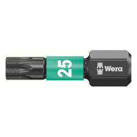 WERA 1/4" BIT FOR TORXÂ® SCREWS IMPAKTOR TX25