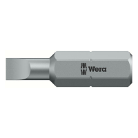 WERA 1/4" BIT FOR SLOTTED SCREWS