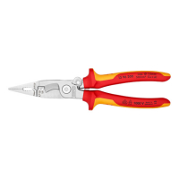 KNIPEX ELECTRICAL INSTALLATION PLIERS 200MM VDE