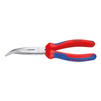 KNIPEX SNIPE NOSE PLIERS WITH SIDE CUTTER 200MM