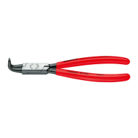 KNIPEX INTERNAL CIRCLIP PLIERS WITH 90Â° ANGLED TIPS