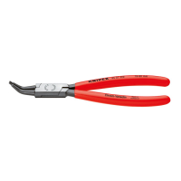 KNIPEX INTERNAL CIRCLIP PLIERS WITH 45Â° ANGLED TIPS