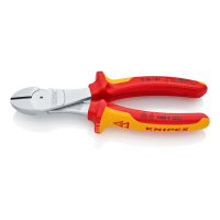 KNIPEX HIGH LEVERAGE DIAGONAL CUTTING PLIERS 180MM VDE