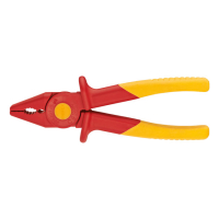 KNIPEX FLAT NOSE PLIERS PLASTIC VDE