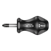 WERA STUBBY SCREWDRIVER FOR PHILLIPS SCREWS PH2 SE