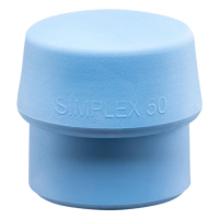 HALDER INSERT FOR SIMPLEX MALLET 50MM BLUE TPE - SOFT