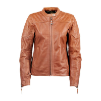 RSD TRINITY LEATHER JACKET BROWN