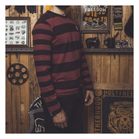 HOLY FREEDOM KRUGER LS T-SHIRT BORDEAUX/BLACK