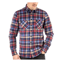 ROKKER LAKEWOOD SHIRT, BLUE/RED