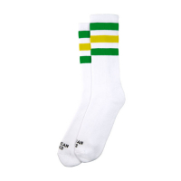 AMERICAN SOCKS MID HIGH STRANGER THINGS, GREEN/YELLOW/GREEN