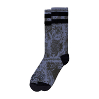 AMERICAN SOCKS SIGNATURE SNAKE EATER, DOUBLE BLACK STRIPED