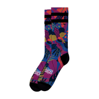 AMERICAN SOCKS SIGNATURE MACAW, DOUBLE BLACK STRIPED