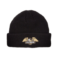 LOSER MACHINE FRANK BEANIE, BLACK