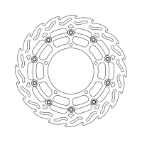 MOTO-MASTER FLAME SERIES FLOATING BRAKE ROTOR