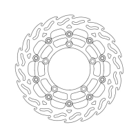 MOTO-MASTER FLAME SERIES FLOATING BRAKE ROTOR