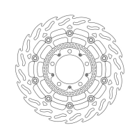 MOTO-MASTER FLAME SERIES FLOATING BRAKE ROTOR