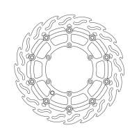 MOTO-MASTER FLAME SERIES FLOATING BRAKE ROTOR