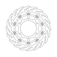 MOTO-MASTER FLAME SERIES FLOATING BRAKE ROTOR