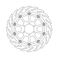 MOTO-MASTER FLAME SERIES FLOATING BRAKE ROTOR