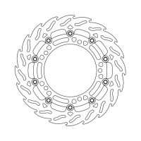 MOTO-MASTER FLAME SERIES FLOATING BRAKE ROTOR