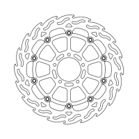 MOTO-MASTER FLAME SERIES FLOATING BRAKE ROTOR