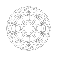 MOTO-MASTER FLAME SERIES FLOATING BRAKE ROTOR