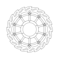 MOTO-MASTER FLAME SERIES FLOATING BRAKE ROTOR