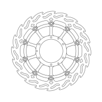 MOTO-MASTER FLAME SERIES FLOATING BRAKE ROTOR