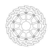 MOTO-MASTER FLAME SERIES FLOATING BRAKE ROTOR